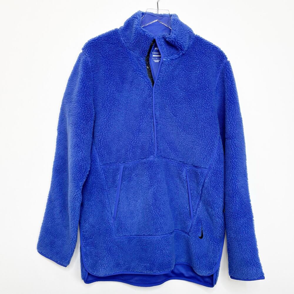Nike Yoga Sherpa Pinnacle Half-Zip Sweatshirt in men's size small